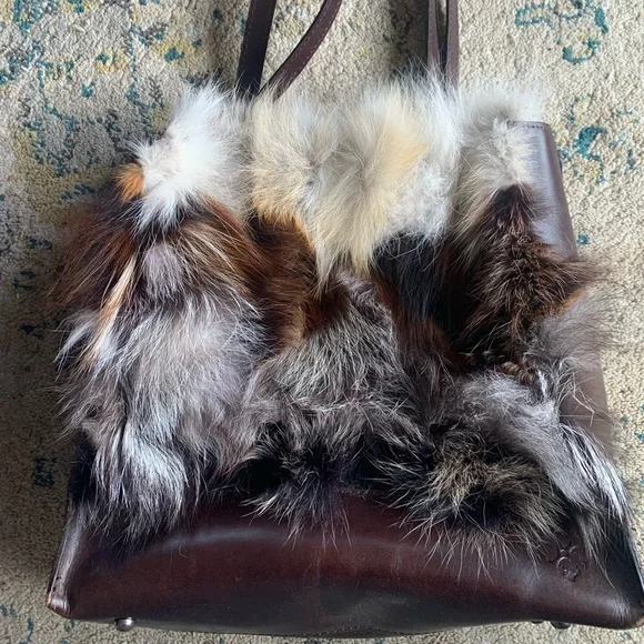 Patricia Nash BNWT Pieced European Fox Collection hand bag - Picture 1 of 16